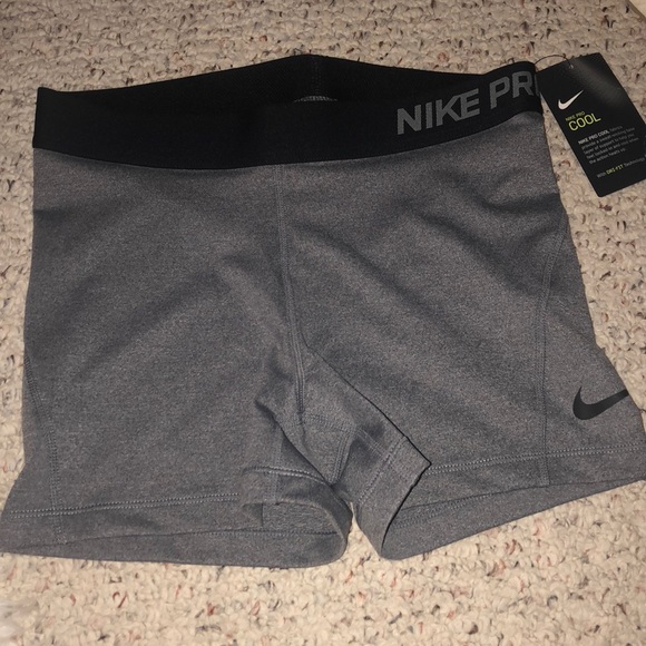 Nike Pants - Gray Nike pros!! Unworn!!